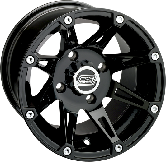 Rueda 387X - Rueda - 387X - Trasera - Negra - 12x8 - 4/156 - 4+4