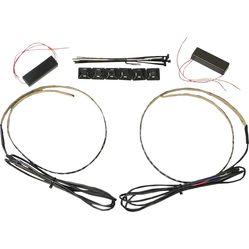 Tiras led auxiliares de disparo lateral de doble intensidad