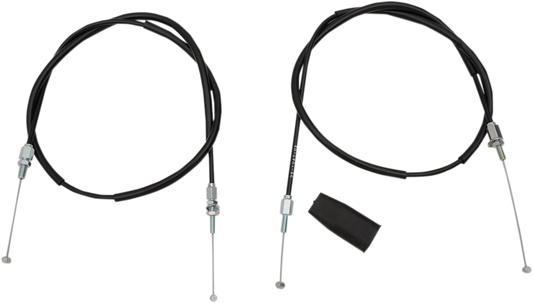 Cable del acelerador de vinilo negro - Cable del acelerador de vinilo negro - 36-1/4" - Honda