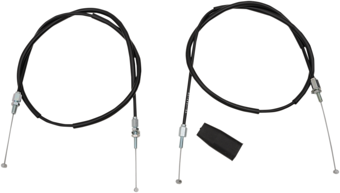 Cable del acelerador de vinilo negro - Cable del acelerador de vinilo negro - 36-1/4" - Honda