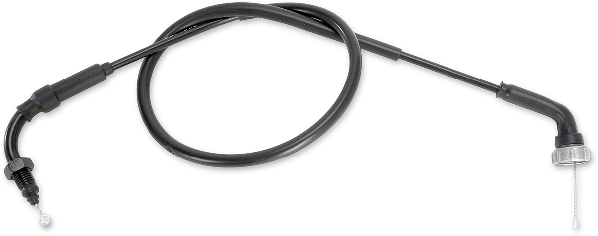 Cable del acelerador de vinilo negro - Cable del acelerador de vinilo negro - 28" - Honda