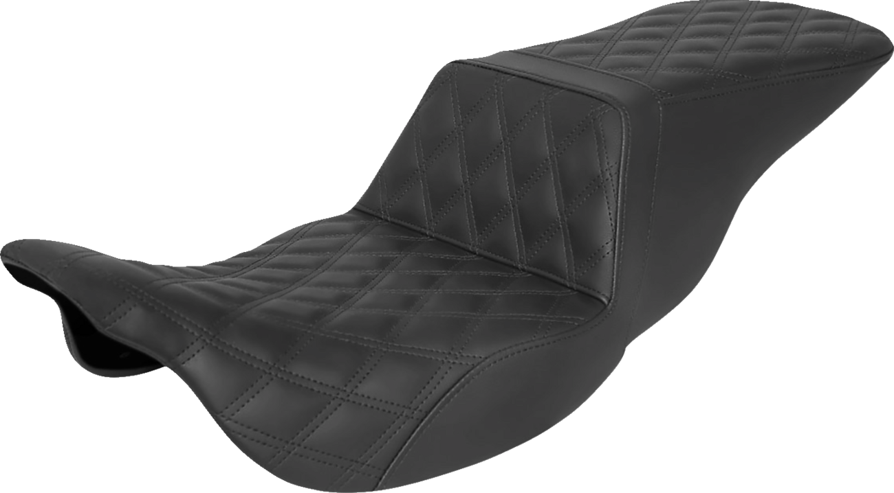 Asiento subido Tour - Asiento subido Tour - Costura de celosía completa - Negro - FL '08-'24