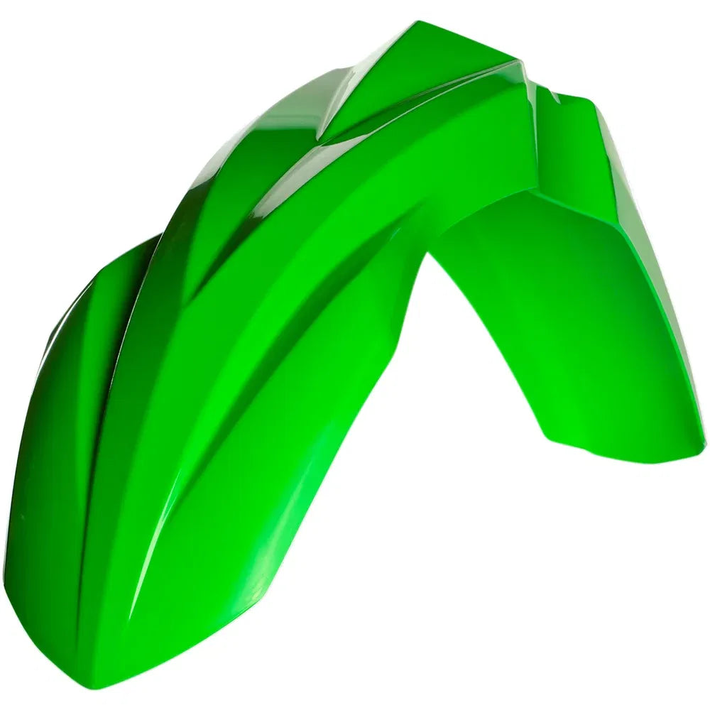 Guardabarros delantero de plástico de repuesto.