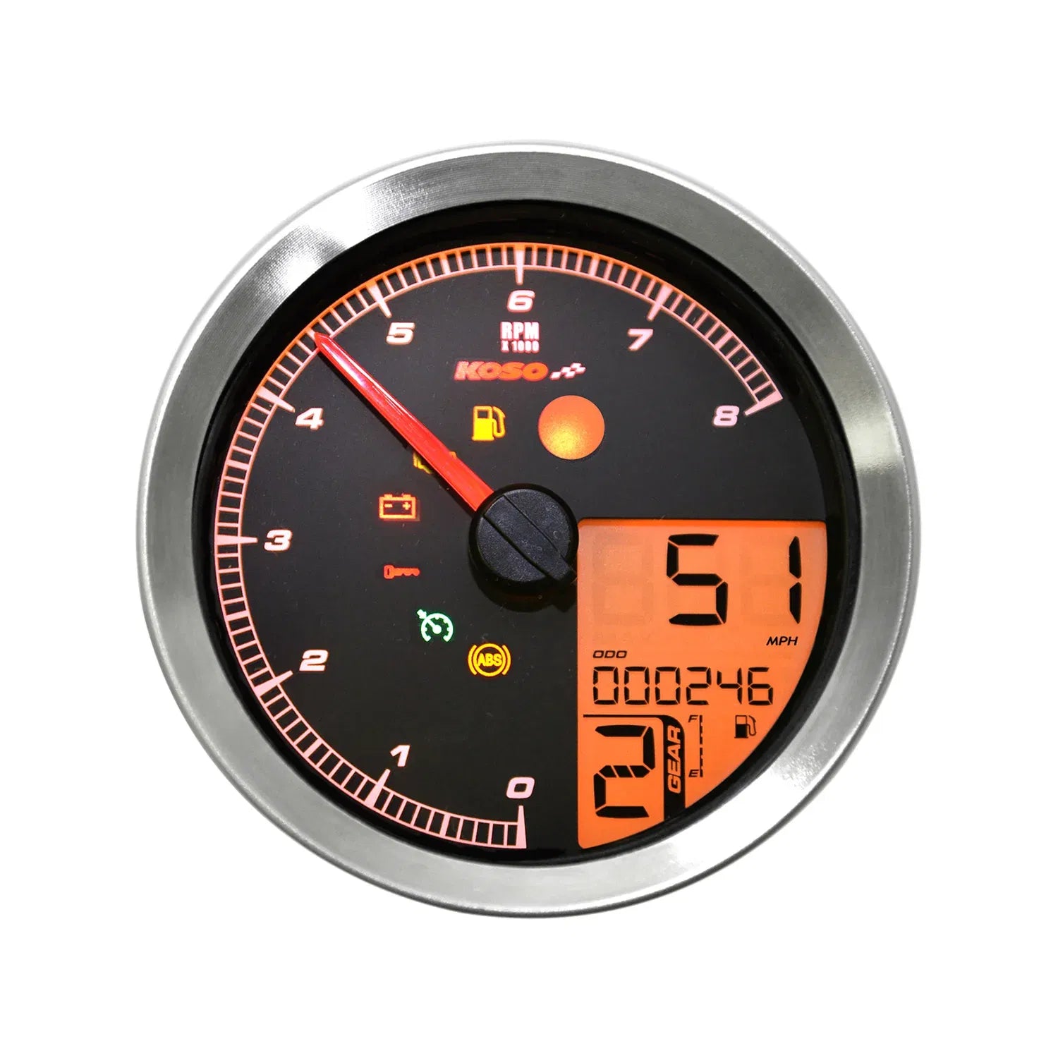 Hd-04 velocímetro/tacómetro