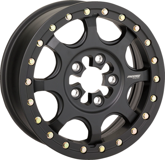Rueda Beadlock de 5 lengüetas 351X - Rueda - 351X - 5 lengüetas/Beadlock - Delantera/Trasera - Negro satinado - 15x7 - 5/4.5 - 5+2