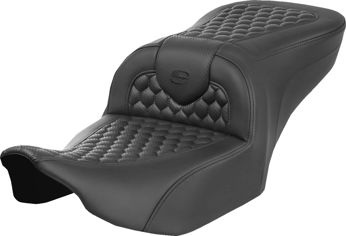 Asiento Saddlemen Roadsofa™ Heated Honeycomb Stitch W/O FLH/FLT '23-'24