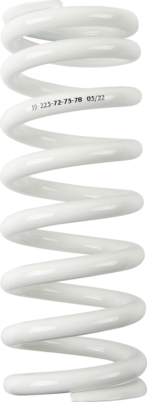 Resorte de choque - Resorte de choque - 59 mm OD - 72/75/78 n/mm - Blanco