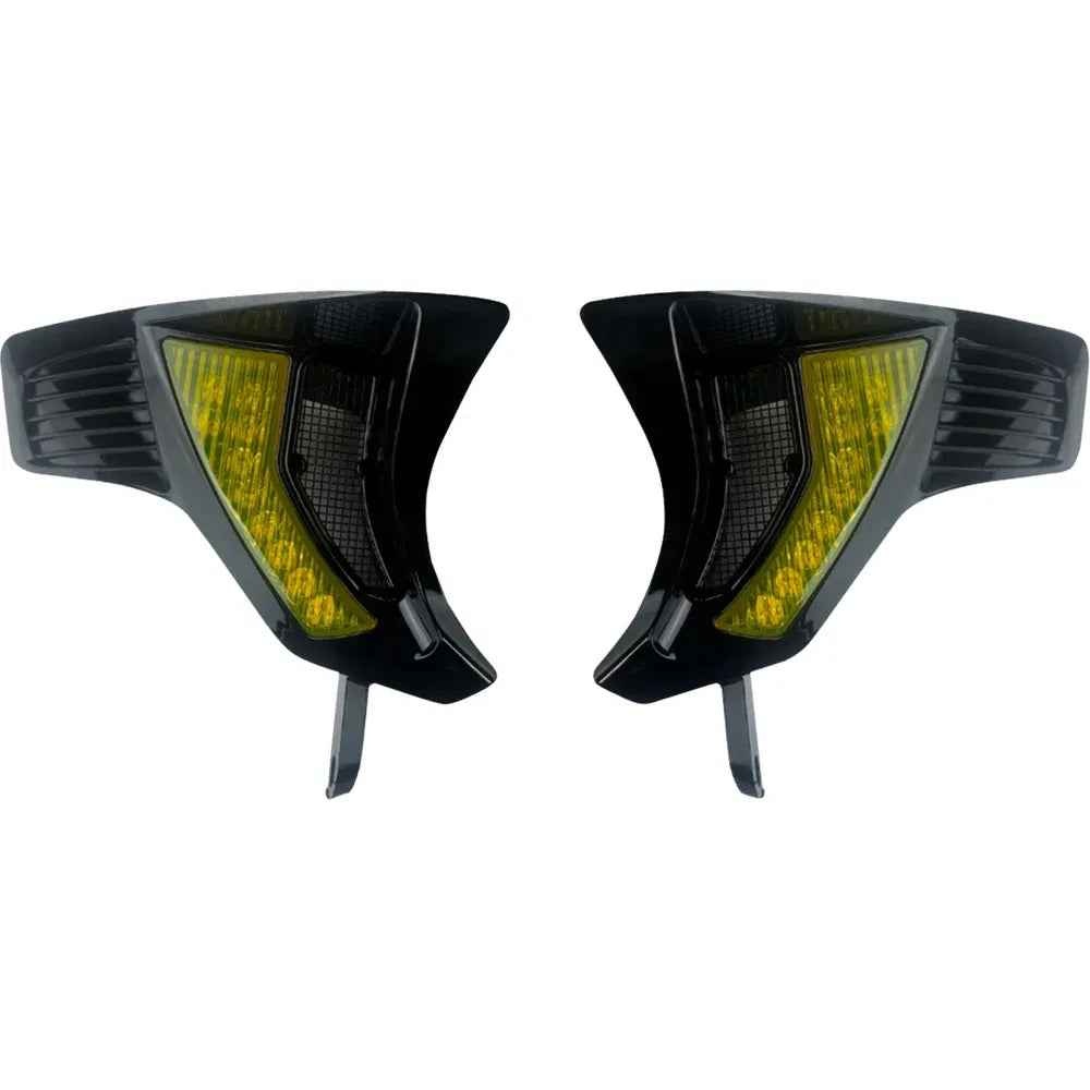 Ventilaciones de señal de giro delanteras integradas shark demon®