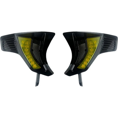 Ventilaciones de señal de giro delanteras integradas shark demon®