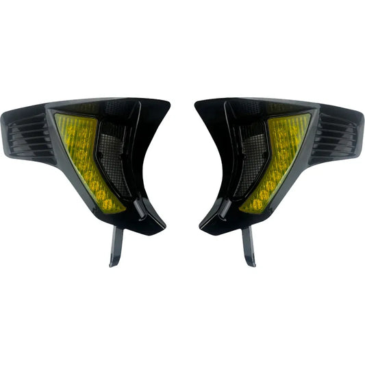 Ventilaciones de señal de giro delanteras integradas shark demon®