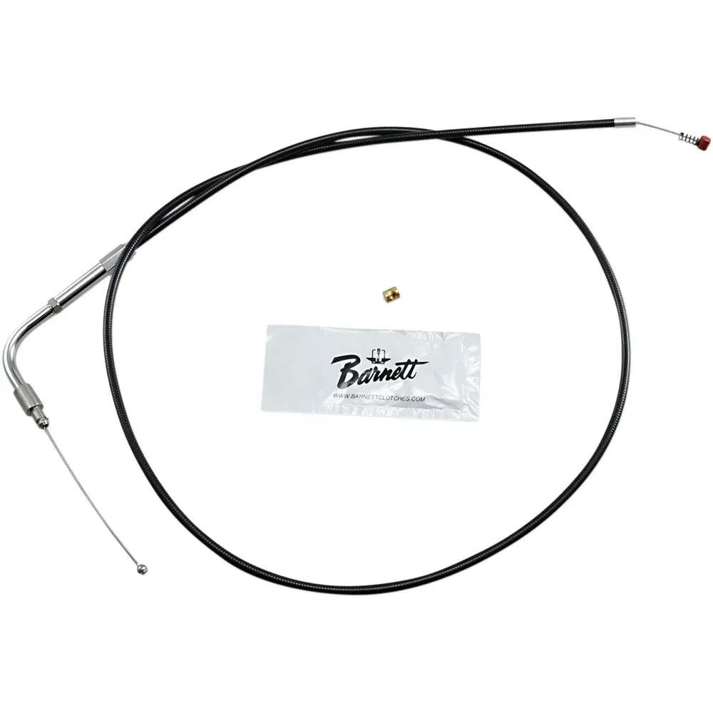 Cable de acelerador/ralentí de vinilo negro