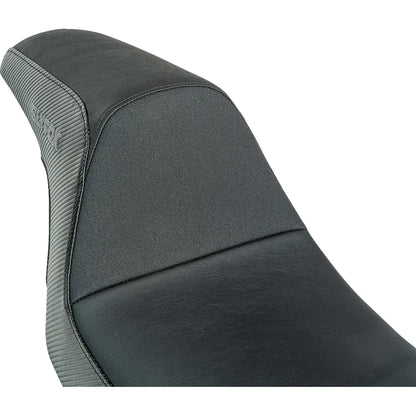 Asiento SLYFOX The Drifter Drifter Gray Logo Black Vinyl Smooth FXR '82-'00