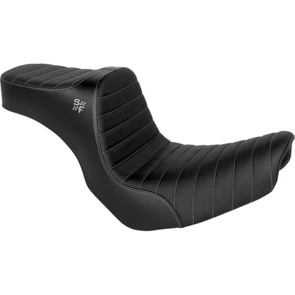 Asiento SLYFOX Chariot Black Classic Stitch Silver Logo FLSB '18-'21/FXLR '18-'26