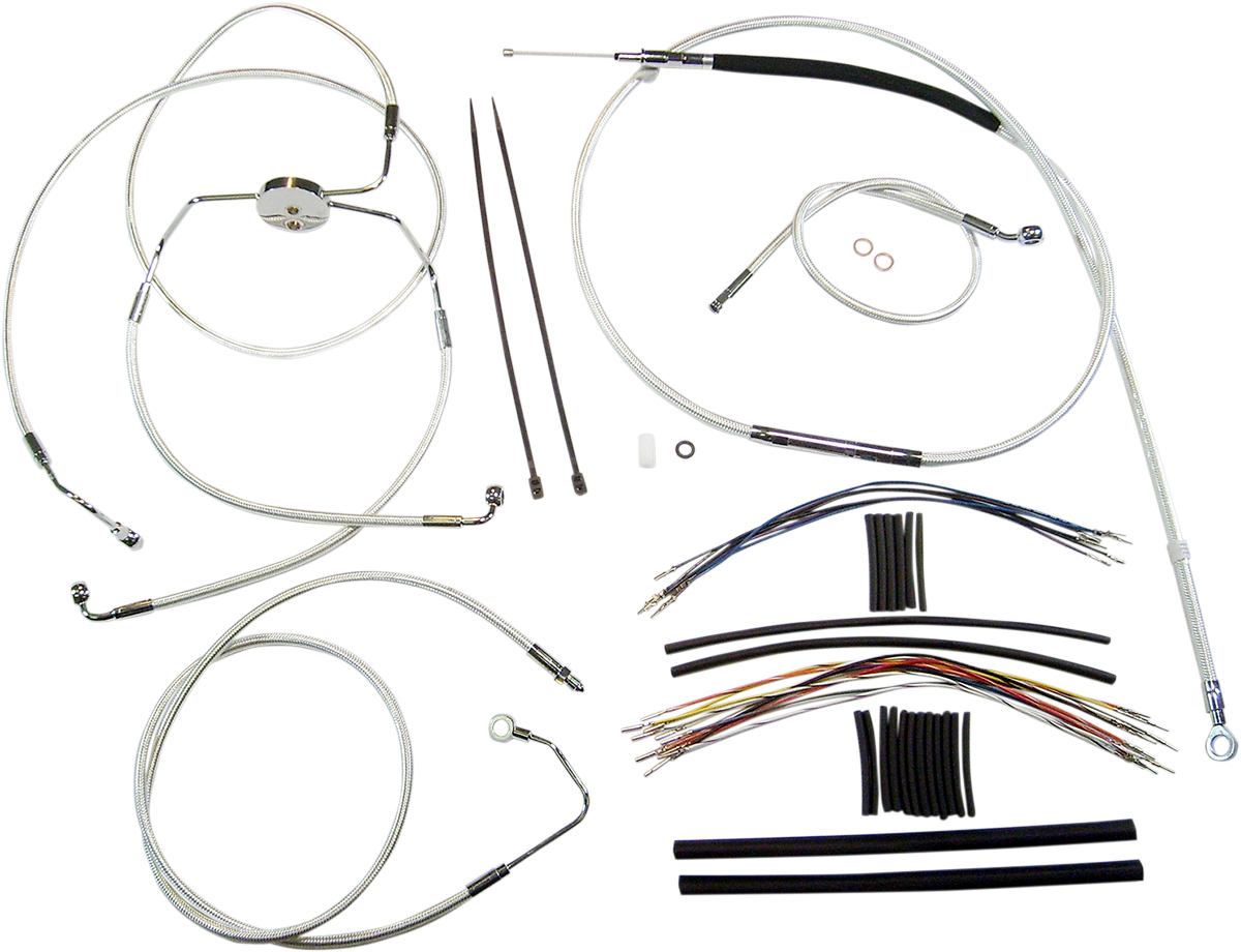 Kit de instalación de manillar de diseñador Sterling Chromite II® - Kit de instalación de manillar de diseñador Sterling Chromite II® - 12"-14" - FLH '08-'13
