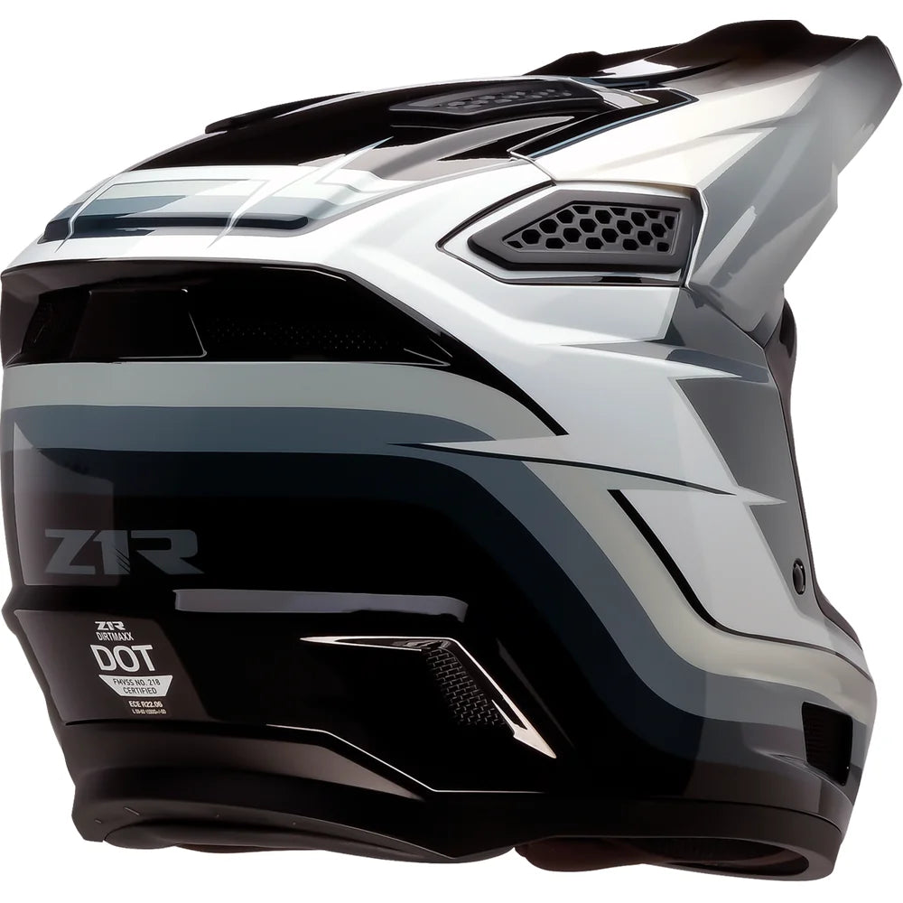 Casco Z1R Dirt Maxx Vortex Black/White/Gray