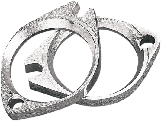 Brida del colector de admisión cromada