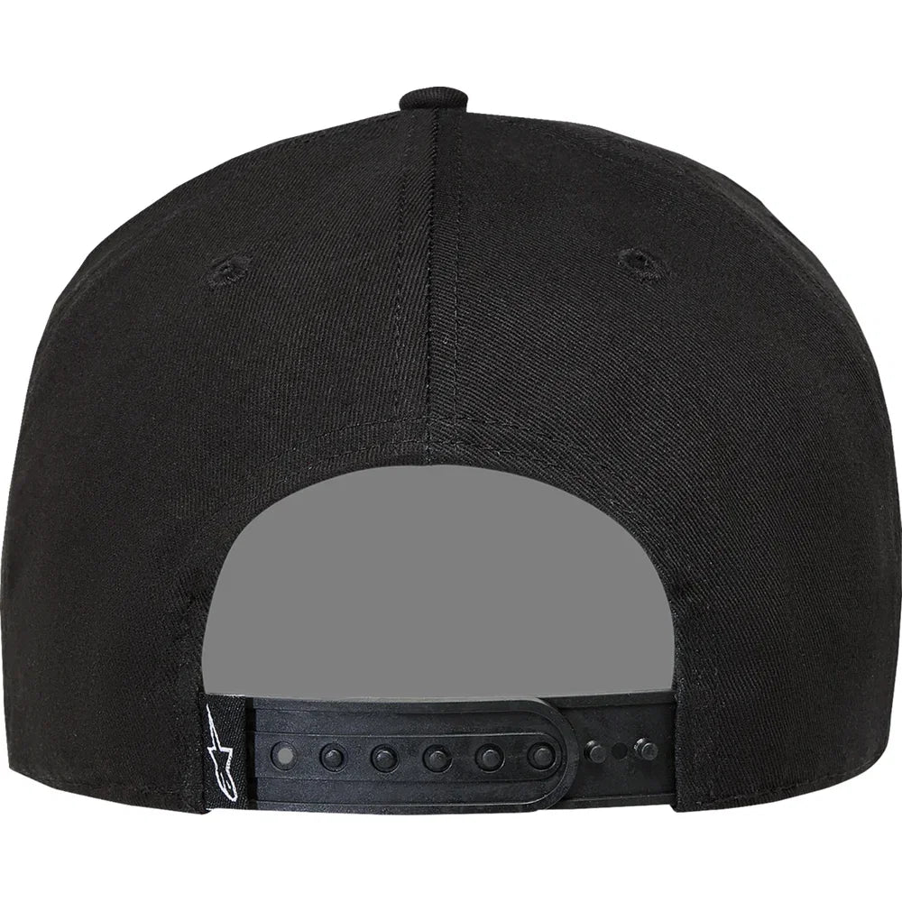 Gorra snapback con etiqueta