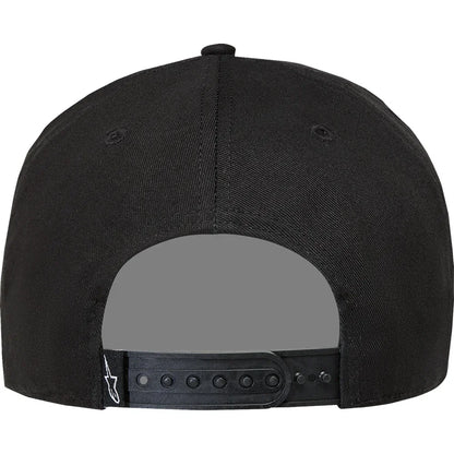 Gorra snapback con etiqueta
