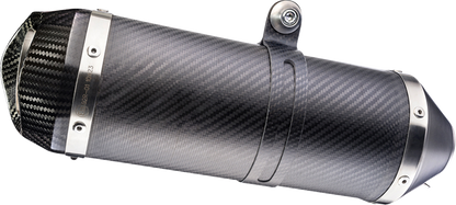 Silenciador universal LV One Evo Slip-On - Silenciador LV One Evo de fibra de carbono de 54x270 mm