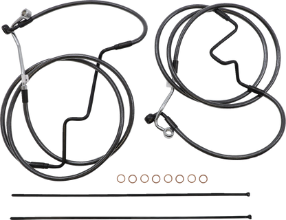 Kit de instalación de manillar de diseño Black Pearl™ - Kit de instalación de manillar de diseño Black Pearl™ - 18"-20" - FLHR '21-'22