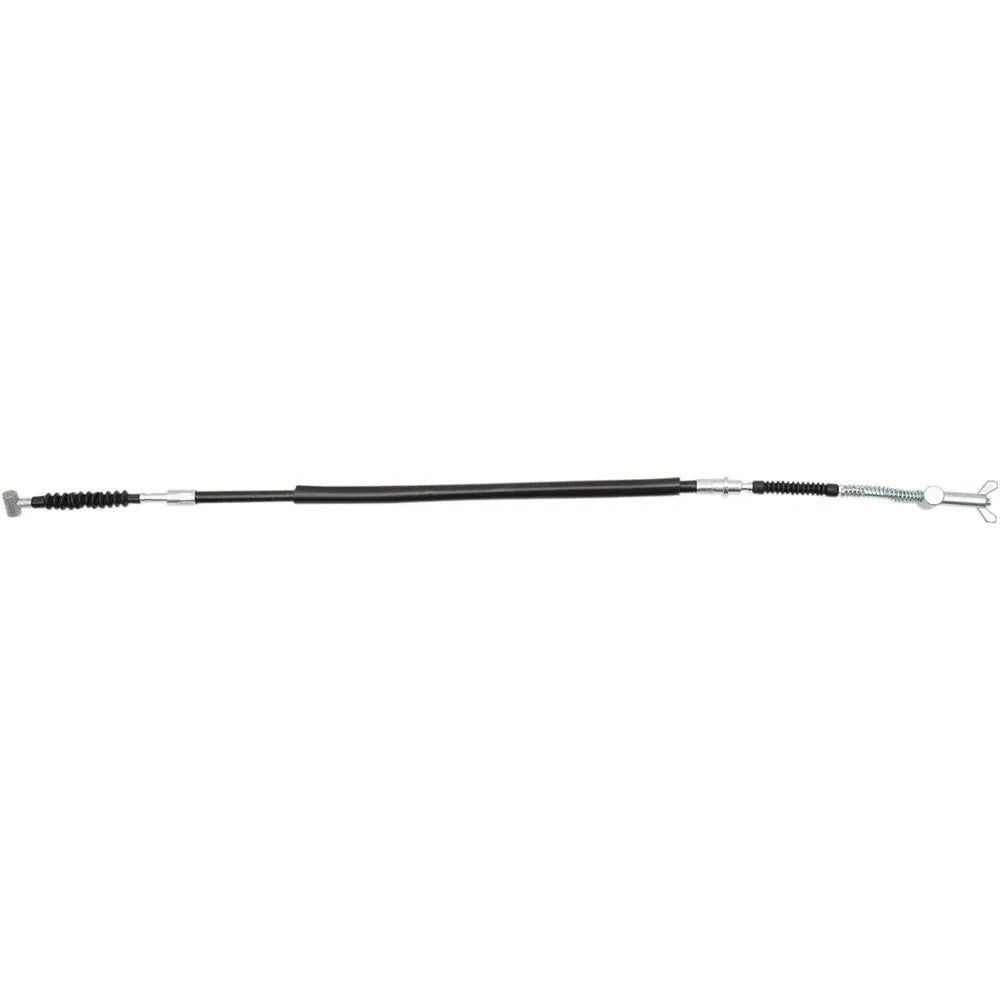 Cable de freno de vinilo negro.