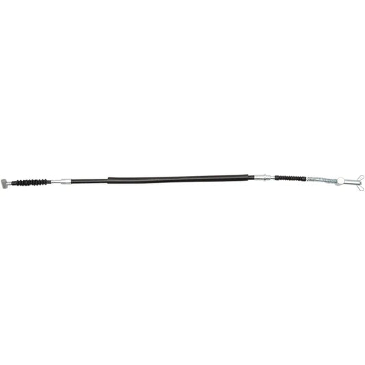 Cable de freno de vinilo negro.