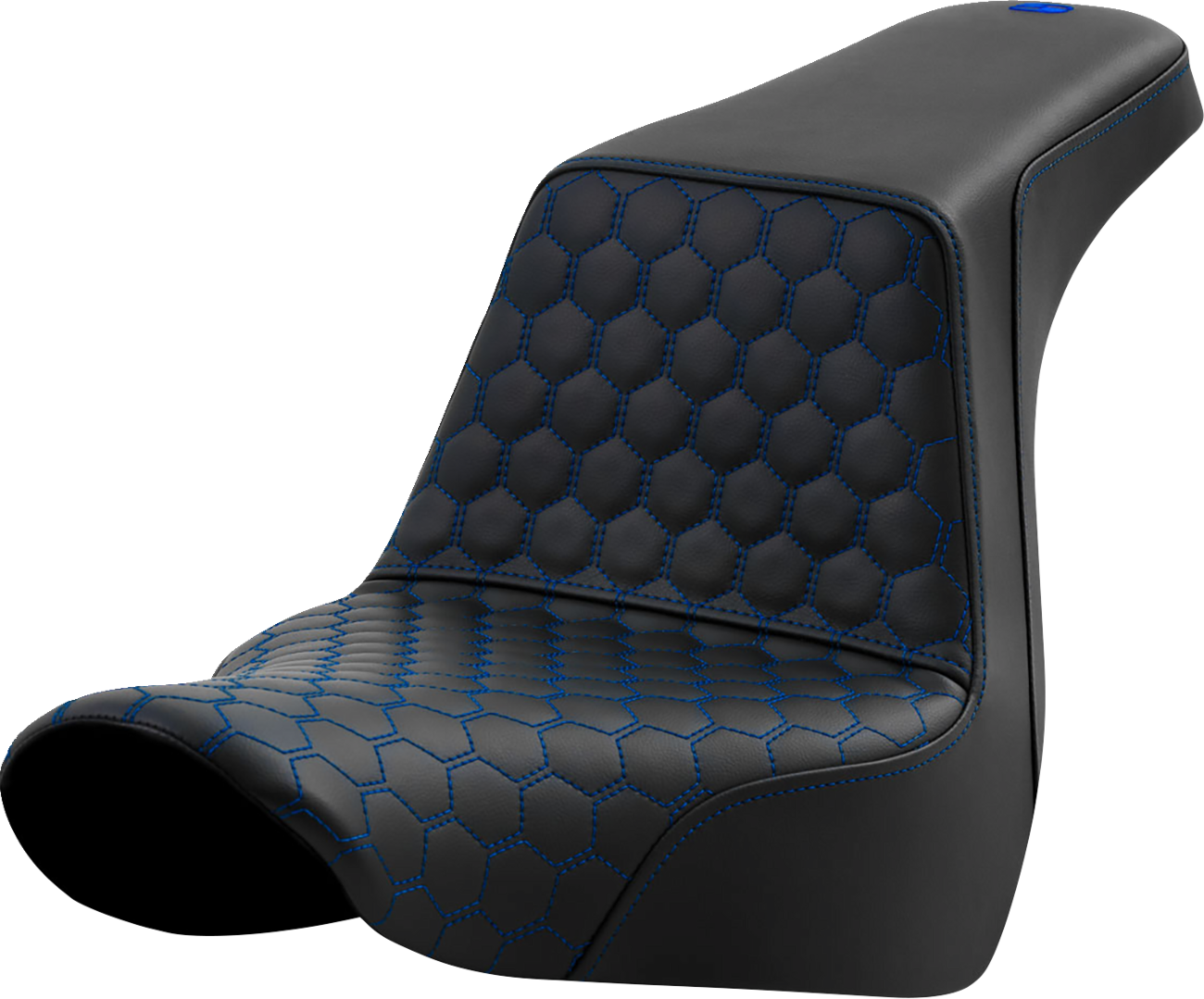 Asiento elevado tipo panal - Asiento elevado - Panal - Costuras azules - FL/FX '18-'24