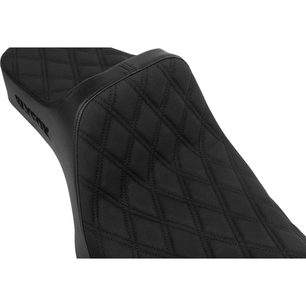 Asiento SLYFOX High Noon Double Diamond Black Logo Black Stitch XL '04-'22