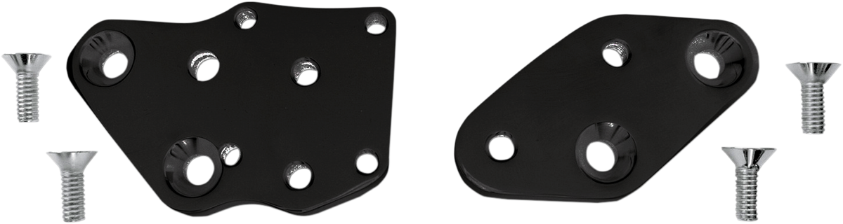 Placas adaptadoras de retroceso - Placa de retroceso - Negro - FXST