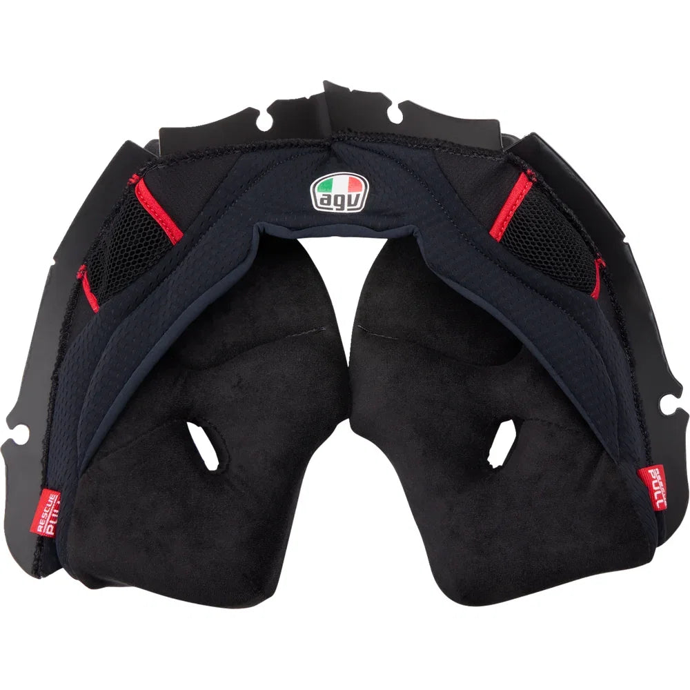 Almohadillas para las mejillas del casco pista gp rr