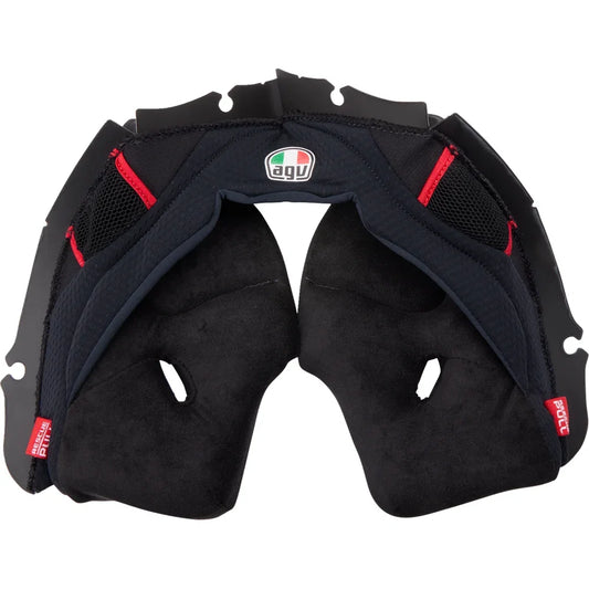 Almohadillas para las mejillas del casco pista gp rr