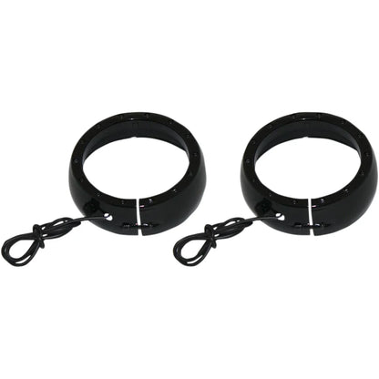 Anillos embellecedores iluminados con lámpara de paso