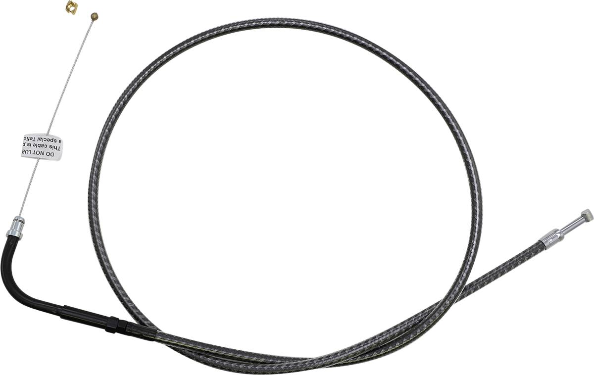 Cable trenzado de acelerador/ralentí KARBONFIBR - Cable trenzado de acelerador KARBONFIBR - 34-3/4"