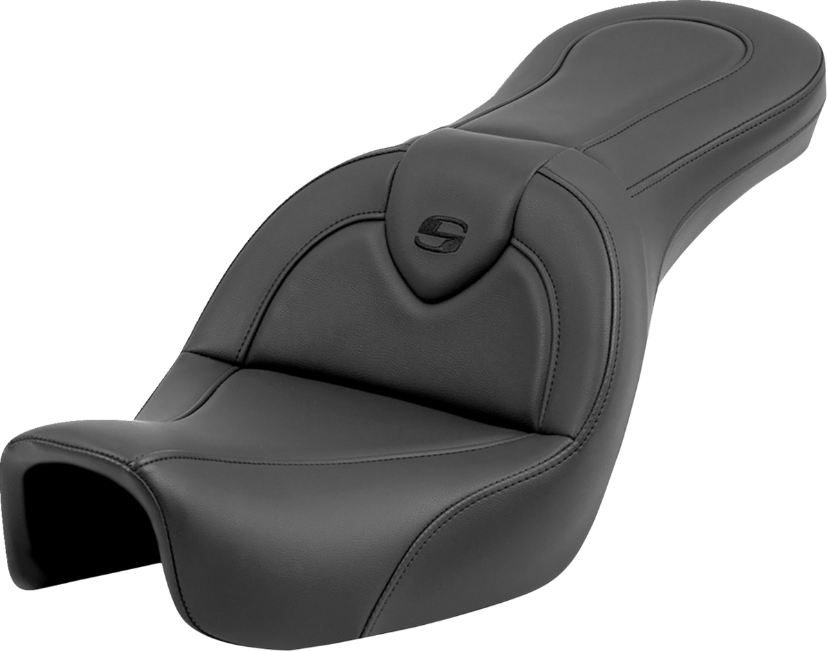 Asiento Saddlemen Roadsofa™ Standard Reach Without Black/Black Stitching FXD '06-'17