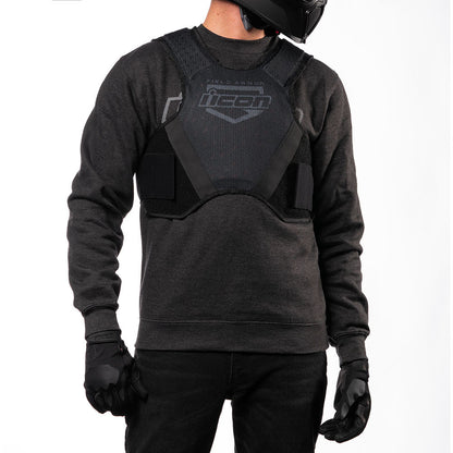 Chaleco Icon Field Armor Softcore negro