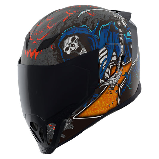 Casco Icon Airflite Trick or Street 4 - Negro