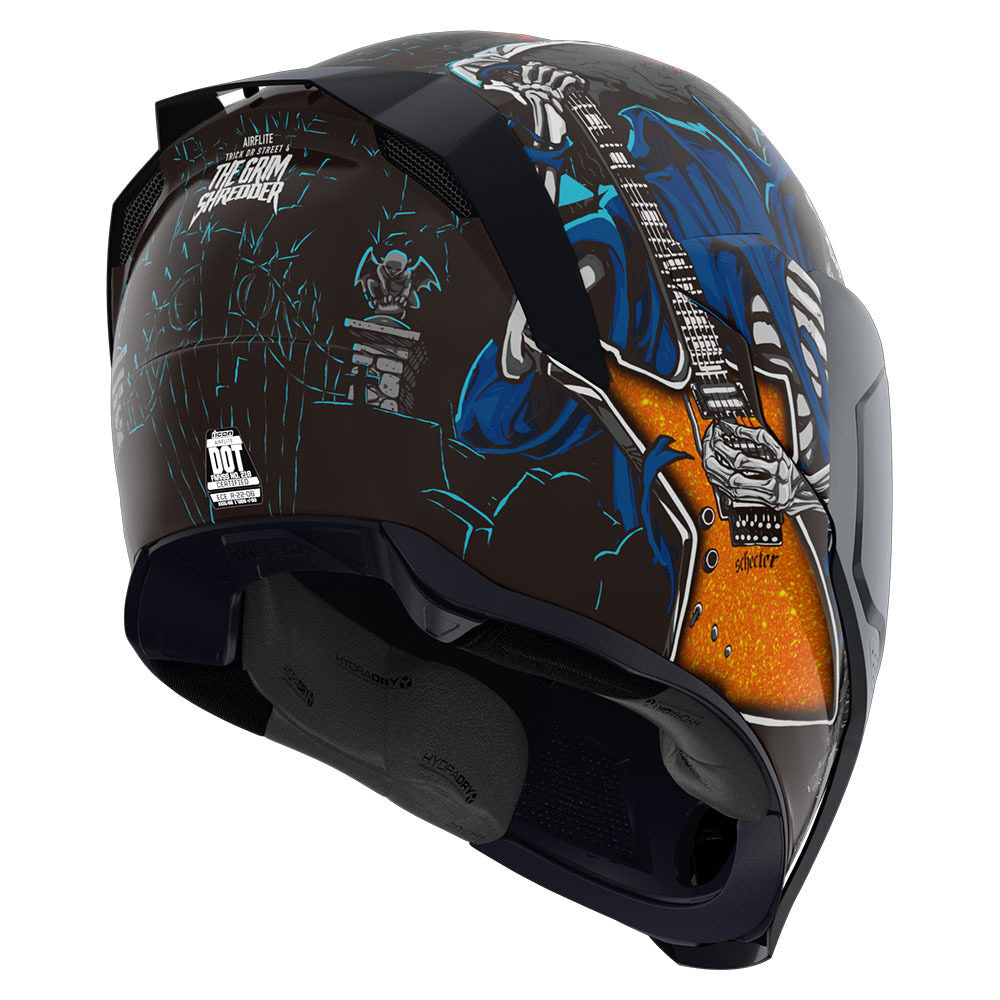 Casco Icon Airflite Trick or Street 4 - Negro