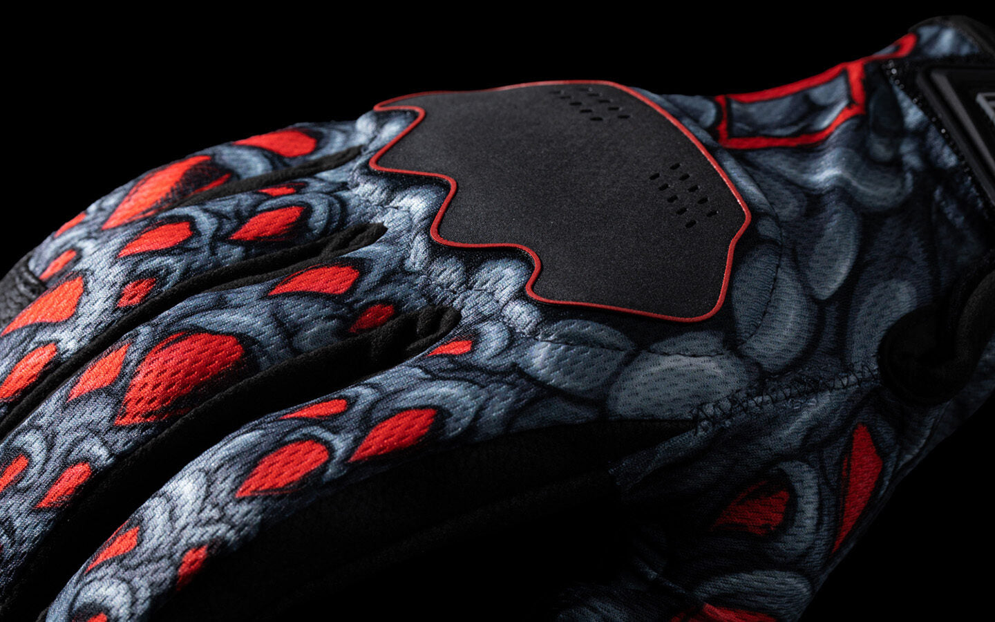 Guantes ICON Hooligan Kryola Kreep - Rojo