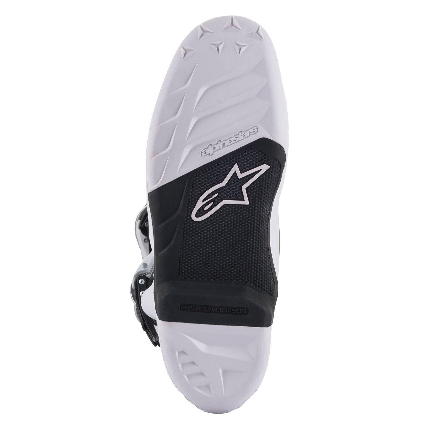 Suelas de reemplazo para botas Alpinestars Tech 7 - Negro/Blanco