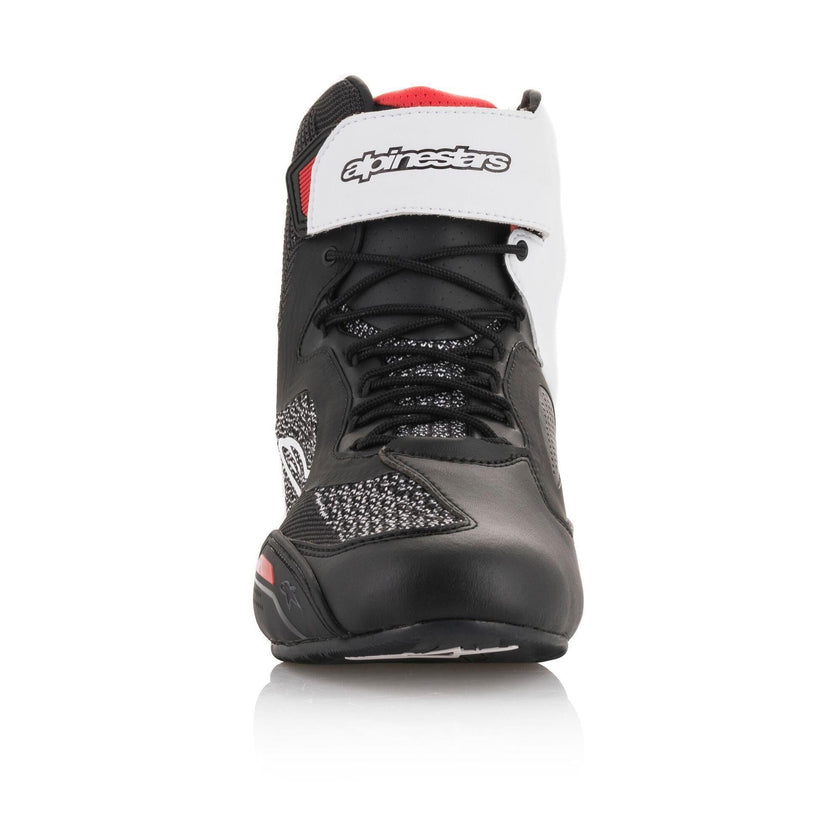 Tenis Alpinestars Faster-3 Rideknit® - Negro/Blanco/Rojo