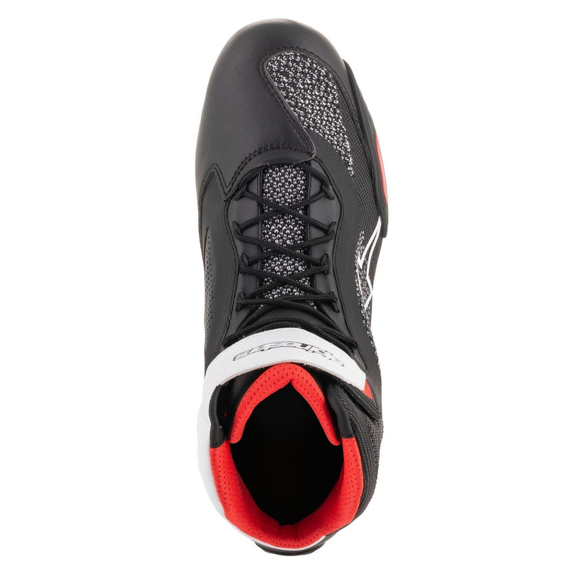 Tenis Alpinestars Faster-3 Rideknit® - Negro/Blanco/Rojo