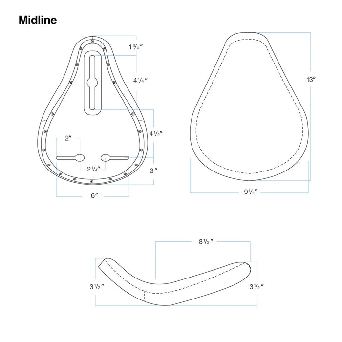 Asiento Biltwell Midline Tuck and Roll