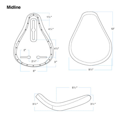 Asiento Biltwell Midline Tuck and Roll