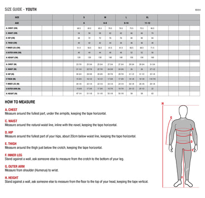 Chamarra para Niño Alpinestars Bionic Plasma LT – Negro/Blanco