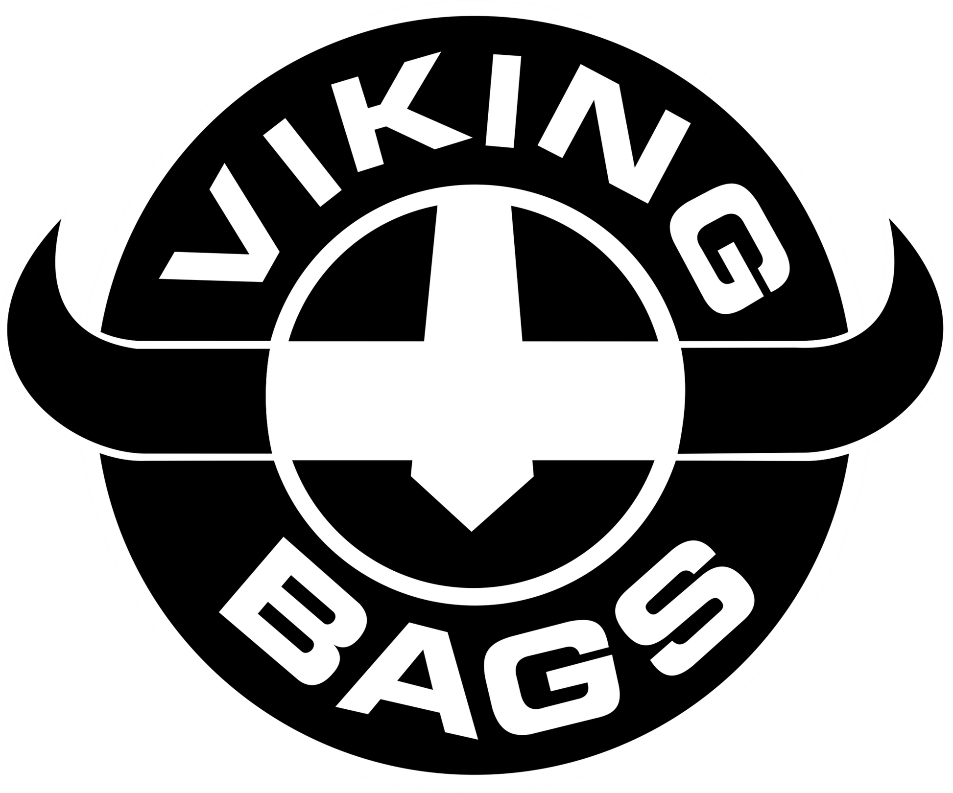 2L - Dark Age Plain BMW Leather Motocicleta Bolsa para manubrio