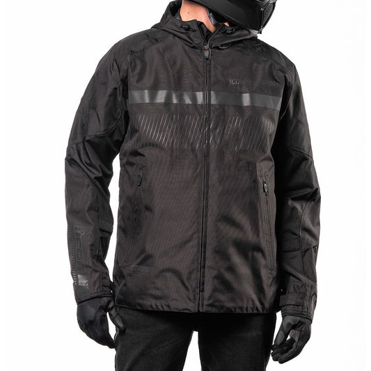 Chamarra ICON PDX3 - Waterproof - Negra