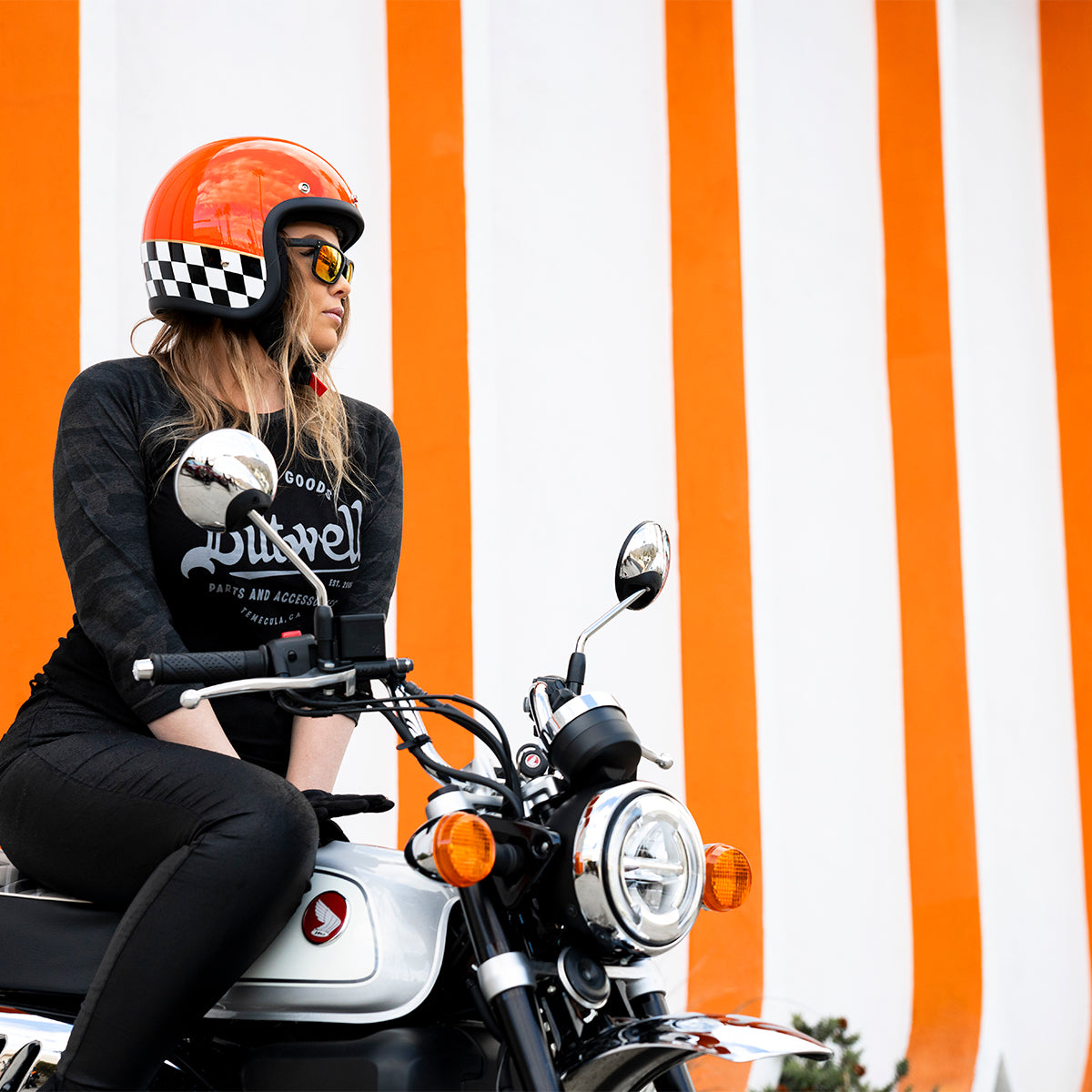 Casco Biltwell Bonanza - Competition  Orange