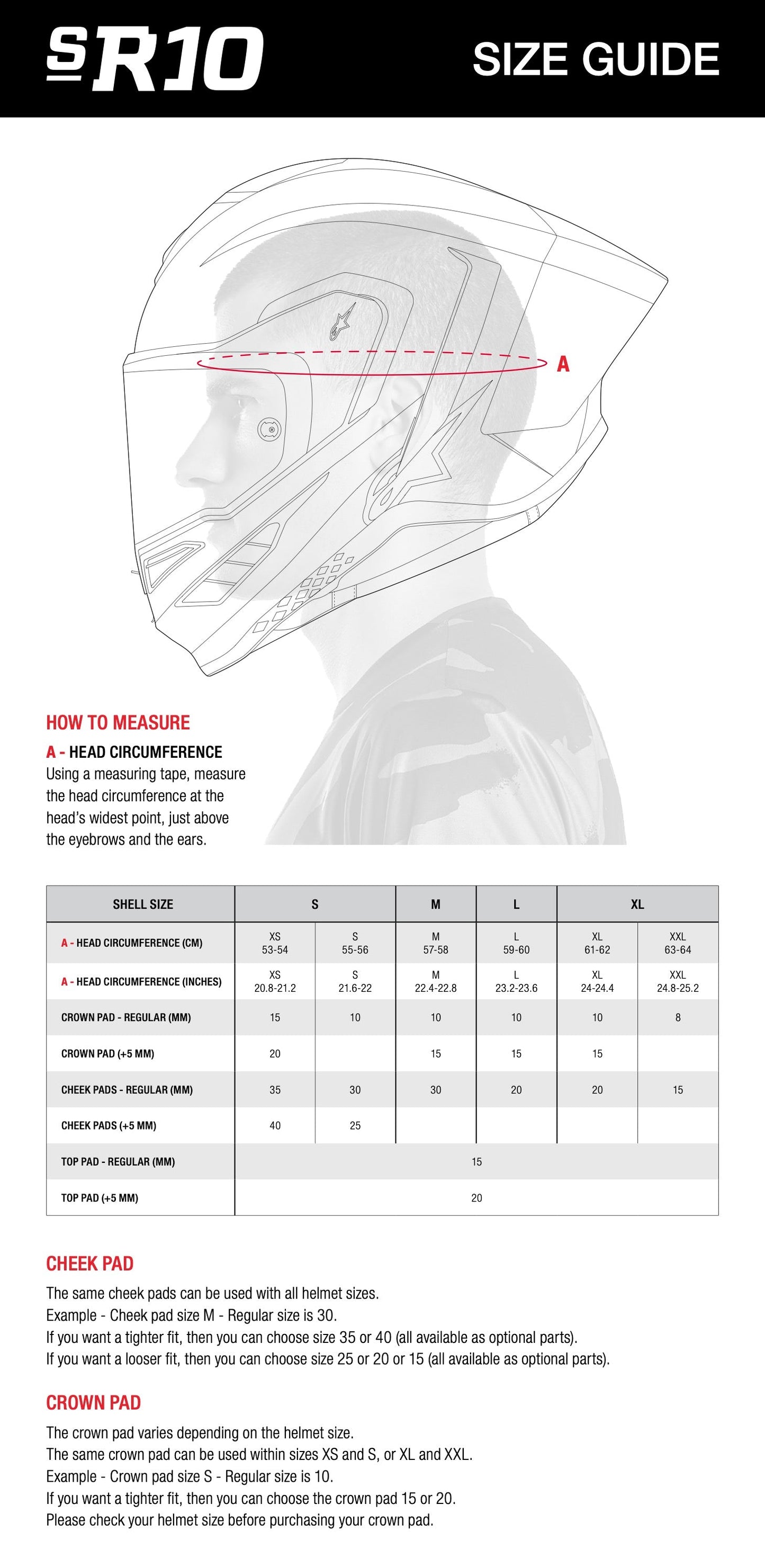 Casco Supertech R10 Sólido - Blanco Brillante