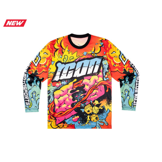 Playera Icon Scatterbrain - Negra
