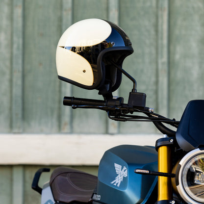 Casco Biltwell Bonanza - blanco/negro